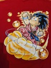 Vintage 90s Dragon Ball Z Kid Goku Mexican Bootleg Graphic T Shirt Red Men s Xxl