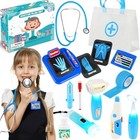 Ivenrxiu Kids Doctor Play Set Pretend Medical Kit Role Play Toy For Toddlers