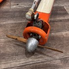 Vintage Rc Airplane Nitro Glow Engine Plane     Destroyed  Parts Or Repair As Is