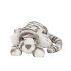 New Jellycat Large Sacha Snow Tiger Nwt Rare Retired Wild Cat Soft Toy Plush