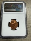 Lincoln Penny 1c Mint Error Uncirculated Struck Off Center Ngc Graded Lincoln