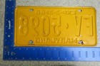 Maryland License Plate Tag Md 1965 65 1966 66  Fv 5098