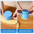 Circle And Heart Cake Pop Cutter And Pusher  3d Printed Cake Pop Molds Shapes Pr