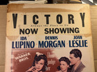 The Hard Way Rare Original 1943 14 22 Window Card Ida Lupino Joan Leslie Morgan