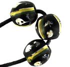 3 Ghost Venetian Trade Beads Loose