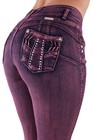 Plus   Junior Size Butt Lift Levanta Cola Skinny Denim Women Jeans