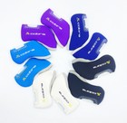 10pcs Neoprene Golf Club Iron Transparent Protective Head Covers For Cobra