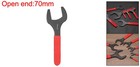 Single Open End Wrench 70mm Metric U-shaped Spanner With Red Shank