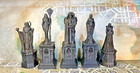 Tabletop Terrain -10 Pieces- Statues   Statue Ruins- Great For Warhammer 40k aos
