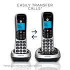 Motorola Cd4013 Digital Cordless Phone 3 Handset Answering Machine Silver
