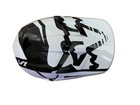 Fox Racing V1 White black Motocross Helmet Size M Used
