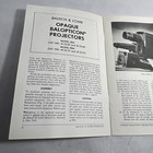 1956 Bausch   Lomb Balopticon Projectors Model   s Lrm   Erm Reference Manual Rare