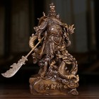 Feng Shui 18 5 tall Large Chinese Guan Yu Statue Guangong Guanyunchang Warlord