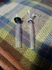 3 5 Inch Glass Bong Downstem And Slide Bowl With Handle And Rubber Gasket Set