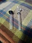 Glass Bong Downstem And Slide Bowl With Handle With Rubber Gasket