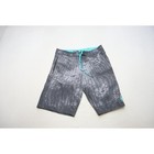 Pelagic Argonaut Boardshorts Mens 34 Grey Scale Print 4-way Stretch Excellent