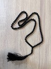 Glossy Black Prayer Beads     99 Beads Onyx Style Tasbih     Islamic Misbaha