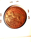 1837 Au Executive Experiment Hard Times Token