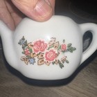 Vintage Children   s Porcelain Floral Tea Set