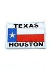 Houston Texas Patch     Plastic Backing  Sew On   4 5 x3 5 
