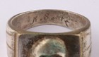 Ring 1942 Engraving K s 42 Skull Ww2 War Period Ww1 Wwi Battlefield Artifact Wwi