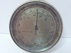 Ww I Era Chrome Plated Pocket Aneroid Compens Barometer   Altimeter  French Made