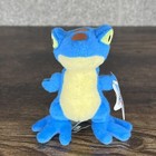 Vintage 2004 Mcdonald s Neopets Techo Gecko Lizard Small Plush 4 5 