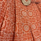 Sam Edelman Romy Shorts High Rise Eyelet Orange Size 10 In Tigerlily Belt