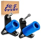 Aluminum Frame Sliders Crash Protector Compatible With Suzuki Blue