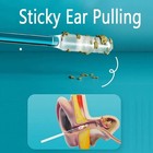 48pcs Disposable Silicone Ear Wax  Remover Sticky Earpick S l Cleaner Set - New 