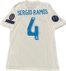 Sergio Ramos Signed Real Madrid 2017-2018 Jersey Beckett  Coa