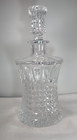 Lead Crystal Decanter With Stopper Whiskey Wine Liquor Bottle