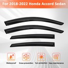 For 2018-2022 Honda Accord Sedan 4-door Window Visor Vent Rain Guards Deflector