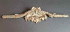 19th Antique French Vintage Ormolu Bronze Baroque Doorway Entry Pediment