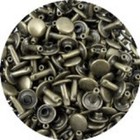 Slc Alloy Steel Double Capped Rivets For Leather Projects In Multiple Sizes
