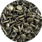 Slc Stainless Steel Double Capped Rivets For Leather Projects In Multiple Sizes