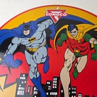 Vintage Conoco Gasoline Porcelain Sign - Batman Robin N-tane Comic Gas Pump Sign
