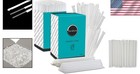Long 10 25  Clear Disposable Straws - 1000 Pack  Perfect For Events   Gatherings