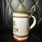Rare Antique Pre-pro Kuntz   Park Brewery Waterloo Ontario Lithophane Beer Stein