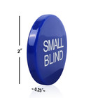 2  Small Blind   Big Blind   Dealer Puck Button For Texas Hold en Poker set Of3 