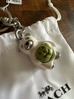 Nwt Coach Halloween Bear Ghost Bag Charm key Ring Cw483