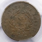 1794 Liberty Cap Half Cent C-2a Small Edge Letters - Pcgs Vf Details