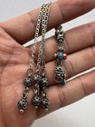 Vantage Antique Tassel Silver 925 Rosary Bakelite Mesbah                                     