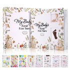 124 Pages Baby Memory Book Baby First 5 Year Keepsake Photo Album For Boy Girl