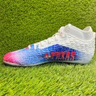 Under Armour Spotlight Clone 4 Mc Tx Mens Size 11 5 Blue White Football Cleats