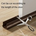 Under Door Bottom Seal Strip Stopper Adjustable Twin Door Draft Guard Soundproof