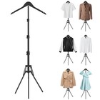 Adjustable 32-63  Foldable Mannequin Stand For T-shirts  Gowns  Jackets   More