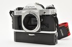  exc   Canon Ae-1 Program 35mm Slr Film Camera W  Winder A From Japan 33740