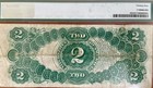1917  2 Legal Tender Us Note Pmg Certified Very Fine 25 Free Shipping Item 605