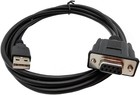 Usb To Rs232 Serial Adapter  Male Db9 9 Pin Mini 